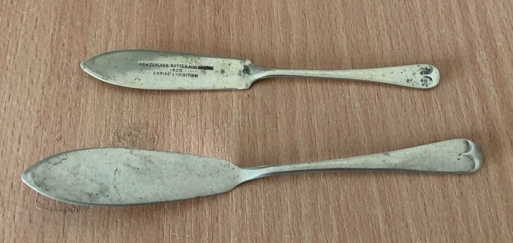 Cutite cutit de unt si branza EMPIRE EXHIBITION 1925 - colectie