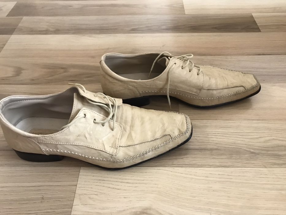 Мъжки кожени обувки. Обувани само няколко пъти