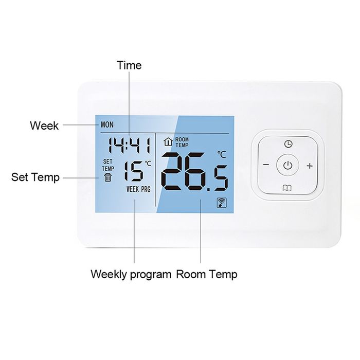 Termostat smart centrala gaz WiFi TUYA(fara fir)