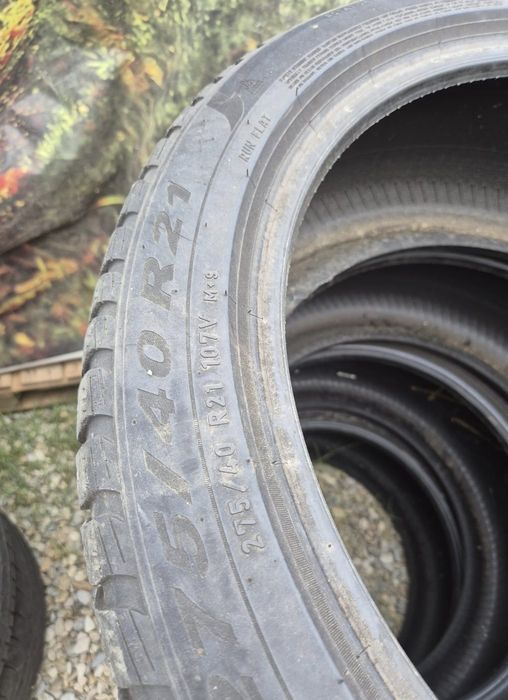 Set complet Pirelli Iarnă Run Flat – 275/40 R21 și 315/35 R21
