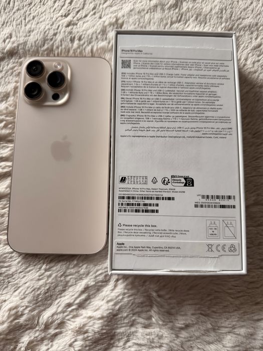 Iphone 16 Pro Max 256 Gb