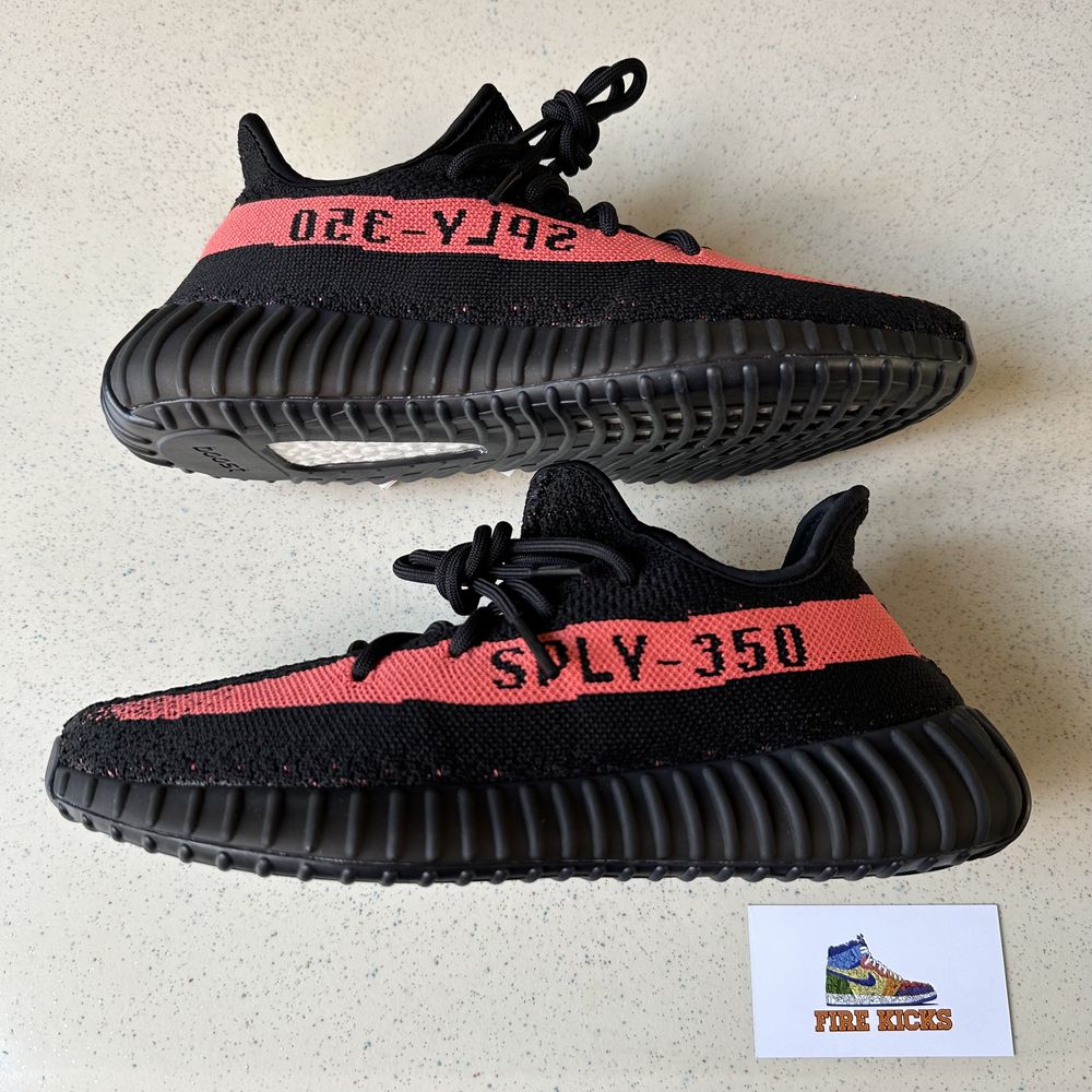 Yeezy Boost 350 V2 Core Black Red 38 38.5 & 42