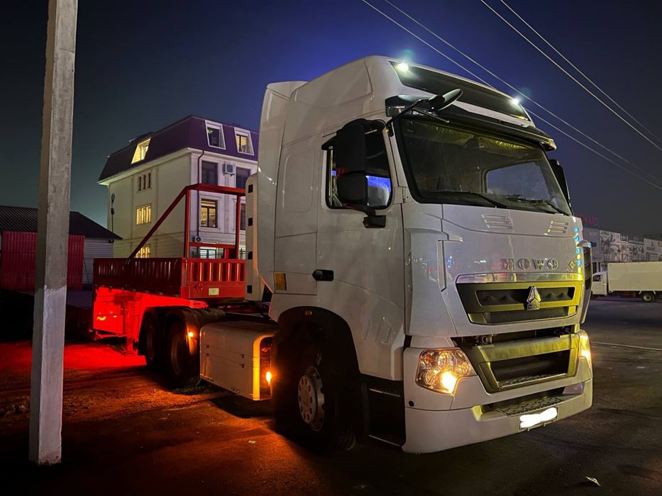 Тягач. HOWO. T7H ва Трал 17.5 м. Янги.