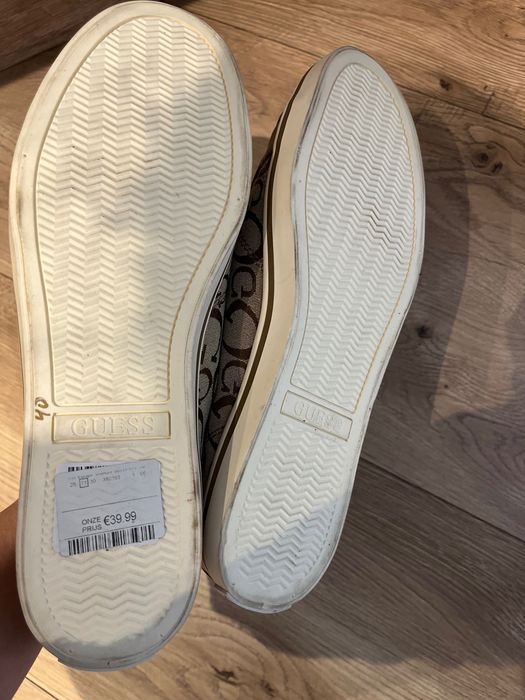 Guess бежови/кафеви нови гуменки