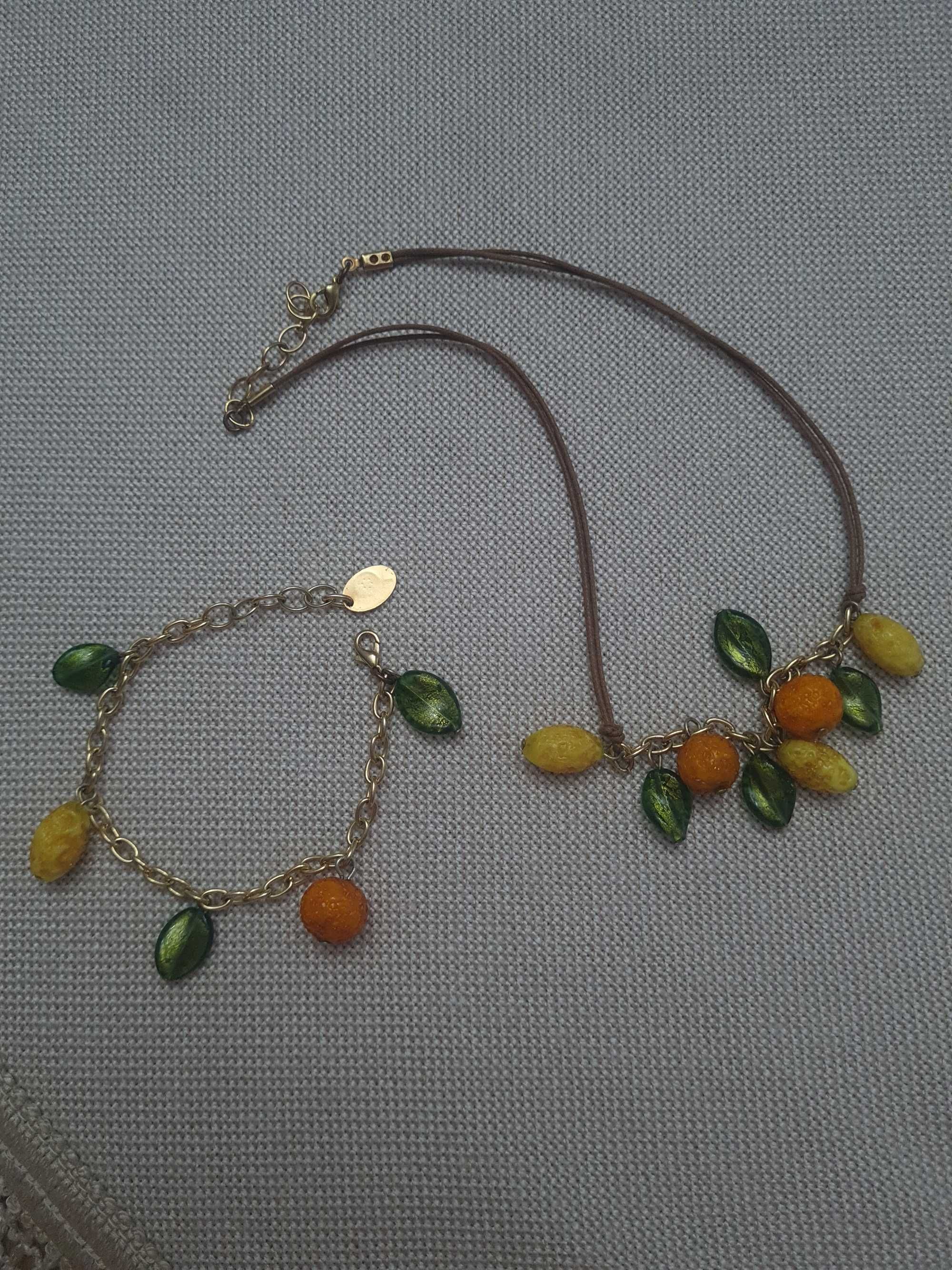 Set Millefiori colier si bratara