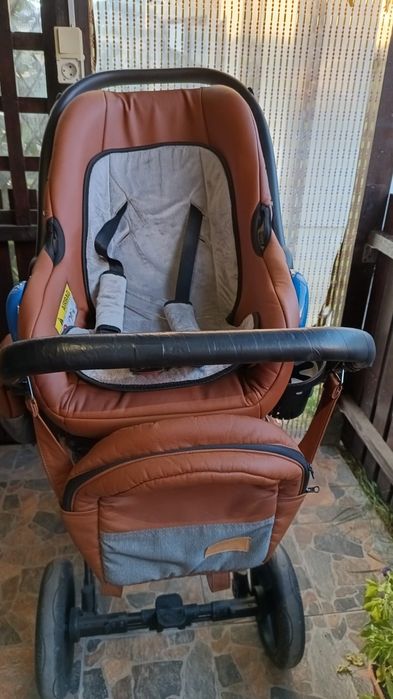 Cărucior Krausman 3 in 1 Nexxo Caramel