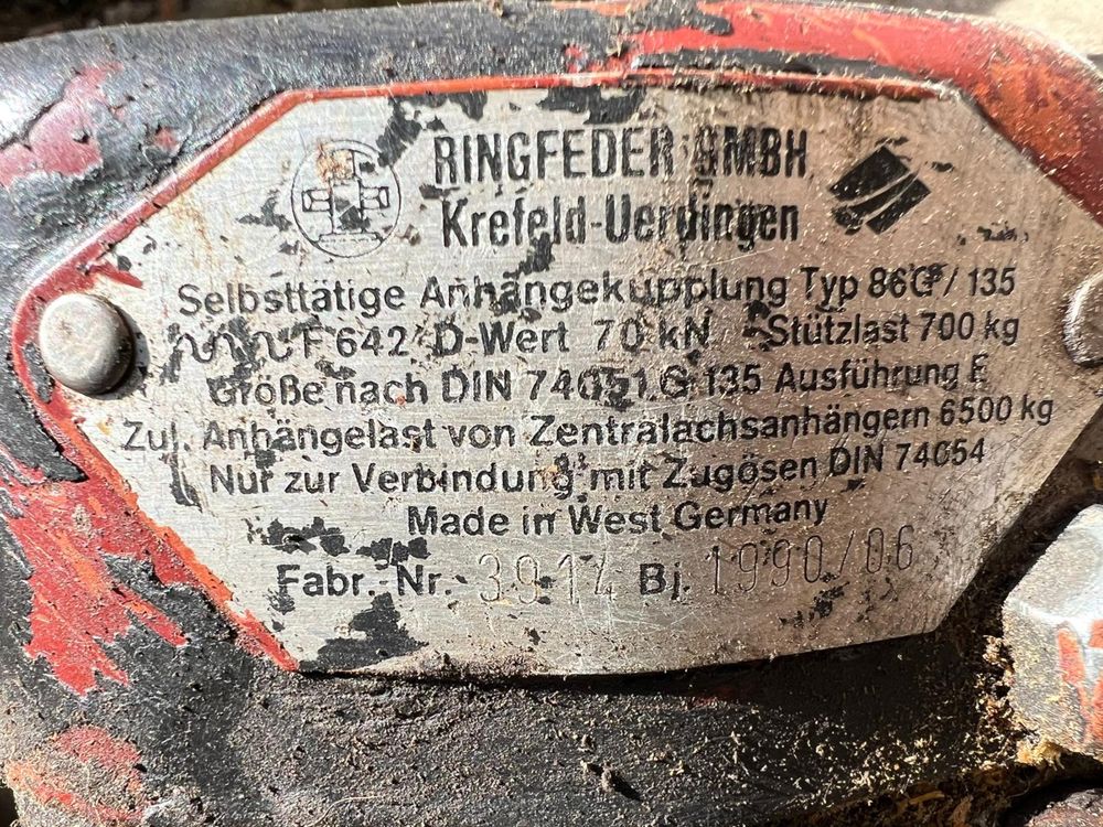 Буферен теглич RINGFEDER