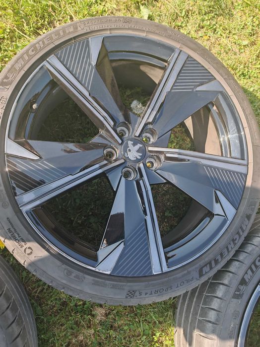 Jante Peugeot 508 20" EXXAR PSE cu anvelope vara Michelin Pilot Sport
