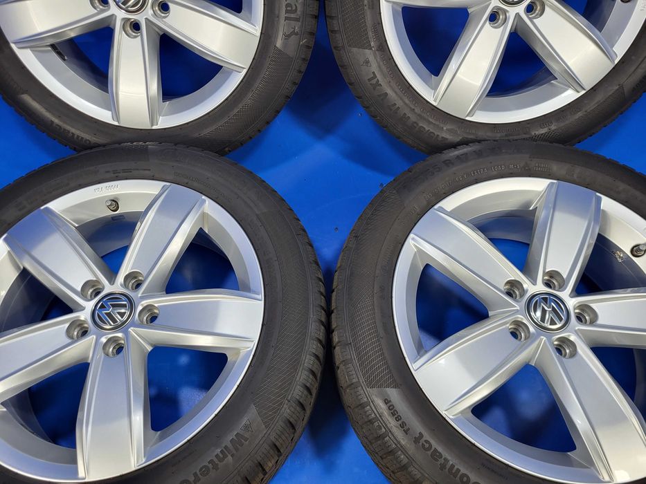 Vand jante/roti complete 5x112 R17 pt Vw Passat B7-B8 Facelift - iarna