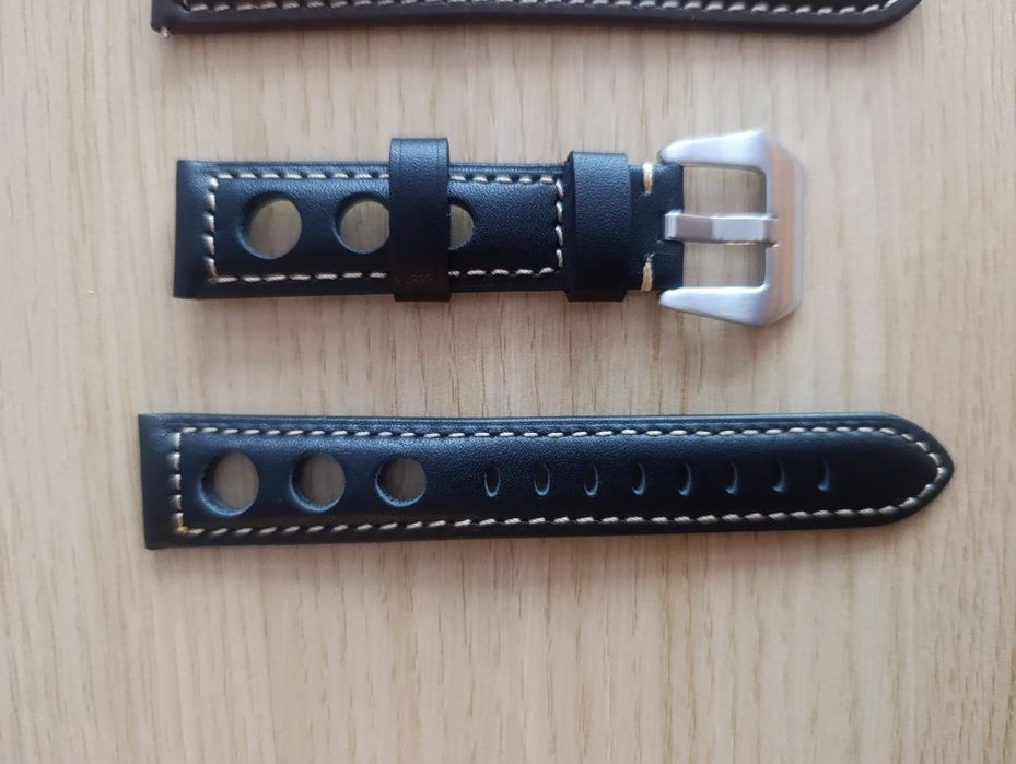 Кожена кайшка за часовник 20мм и 22мм