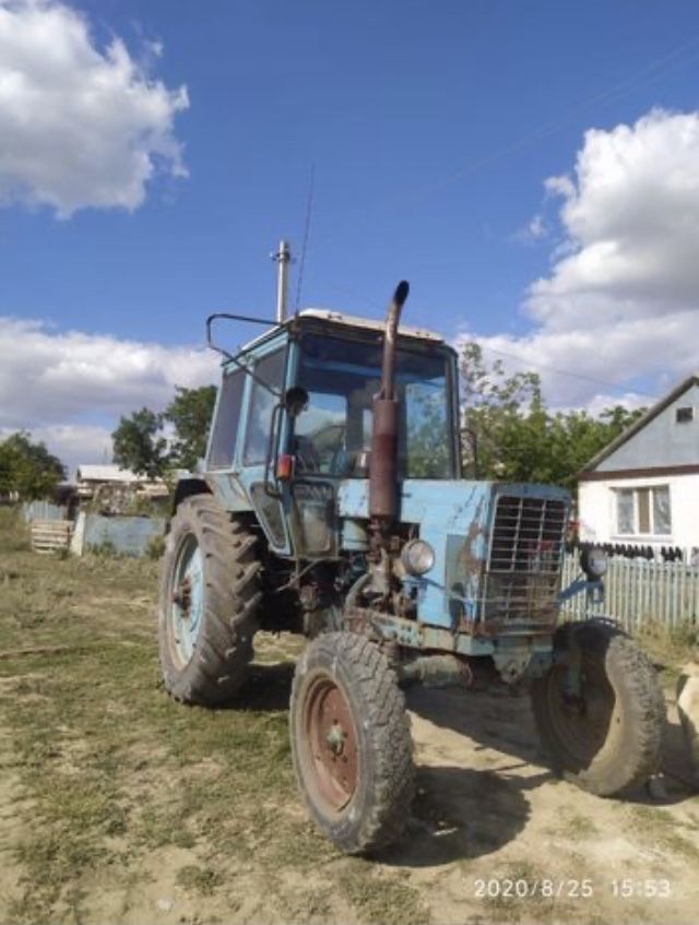 Продам трактор МТЗ-80 (Беларусь) большая кабина. Состояние хорошее.