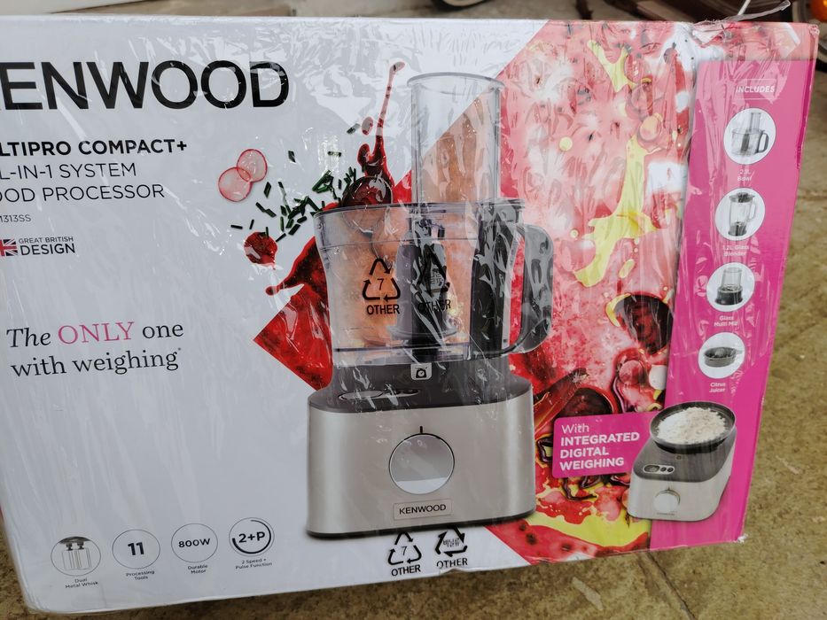 Robot de bucatarie Kenwood FDM31, 800 W, 1.2 l, 2 trepete de viteza