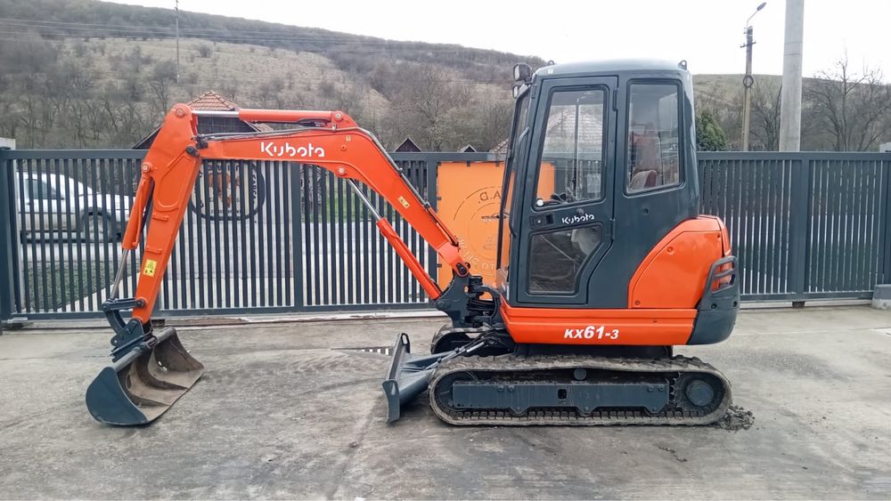 Miniexcavator kubota 2600kg