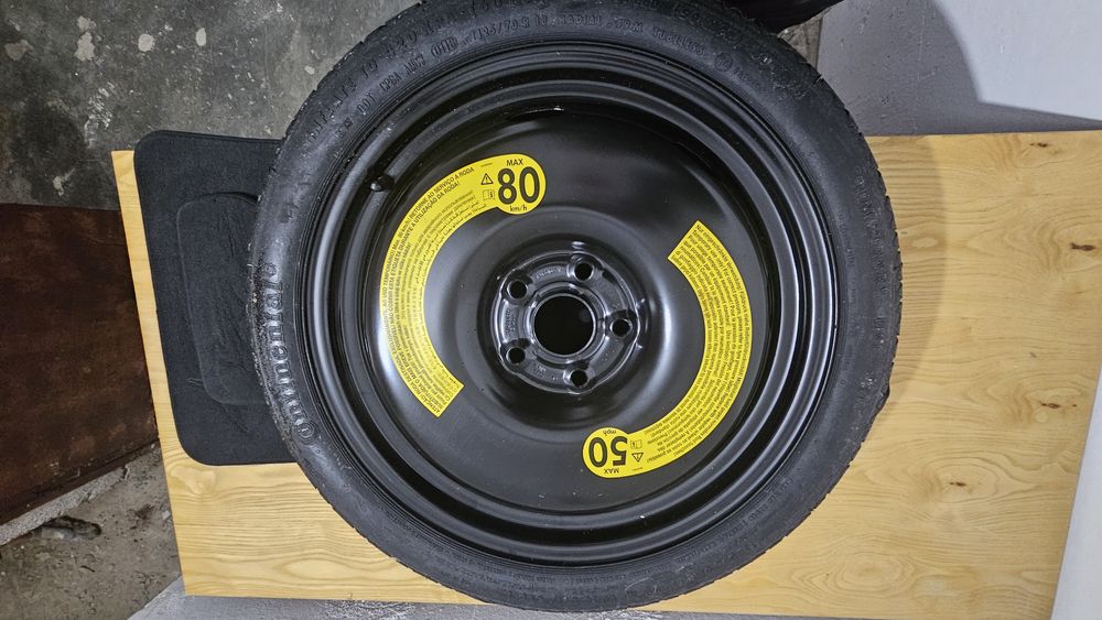 Roata de rezervă slim T 125/70 R18