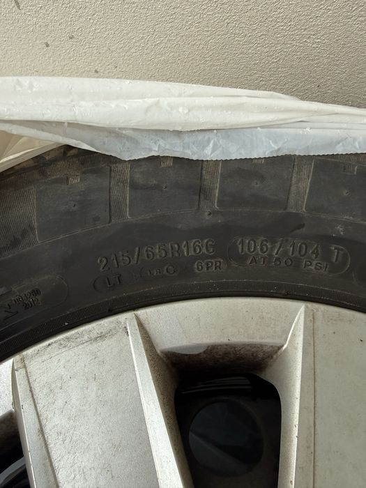 Roti tabla complete vw T6 Michelin