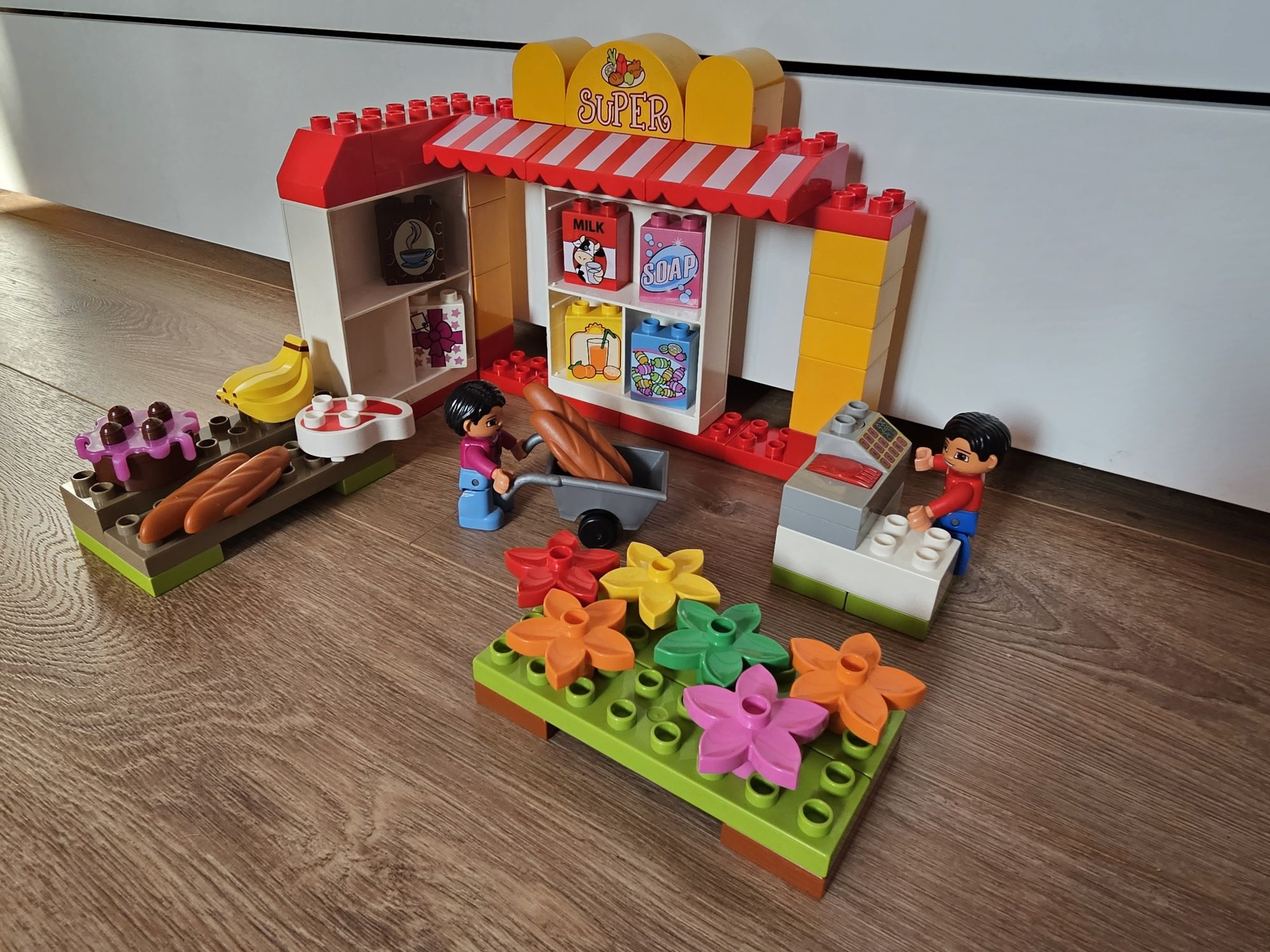 Lego duplo, болница и магазин. Конструктор лего