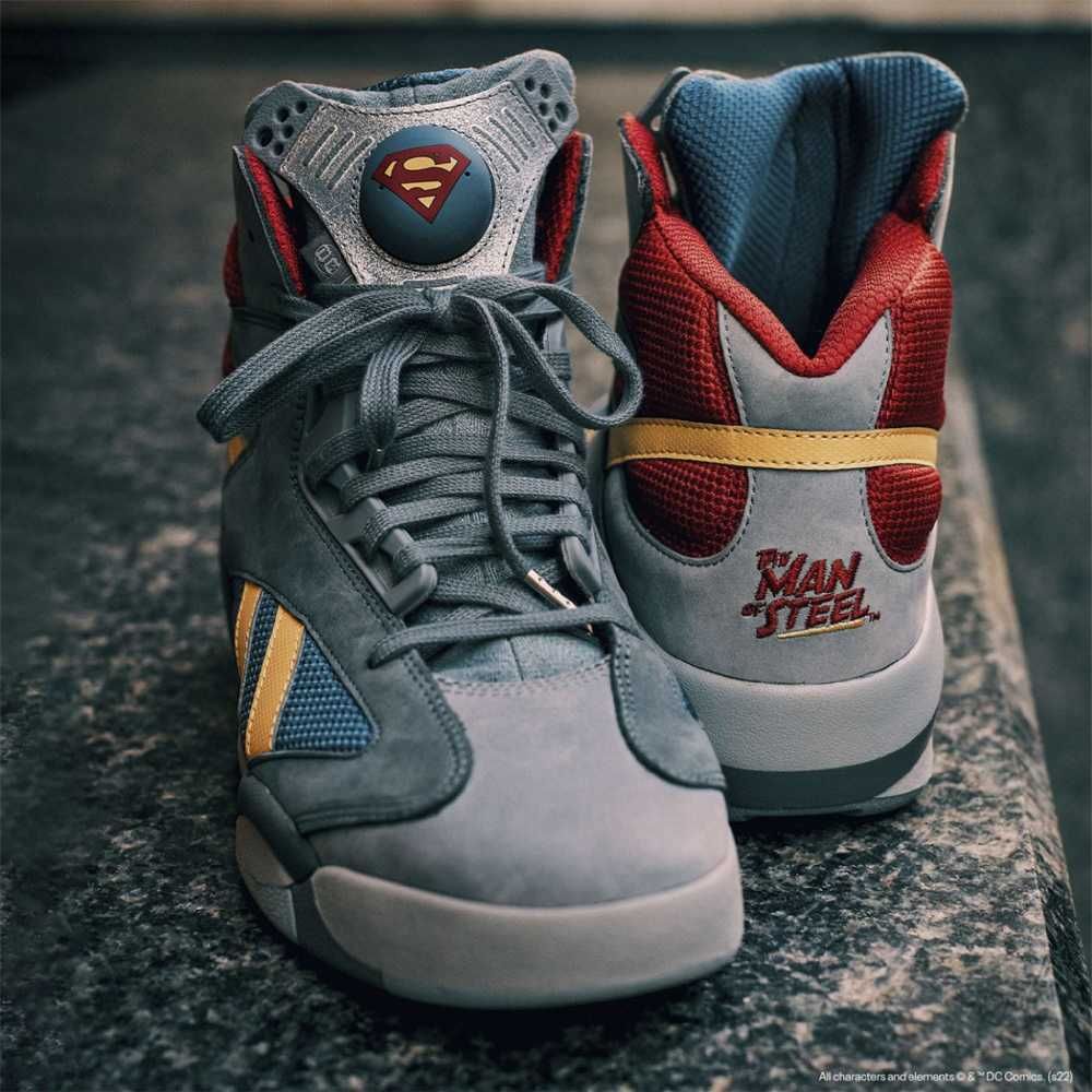 Reebok x DC Shaq Attaq "Man of Steel" 43 100% original