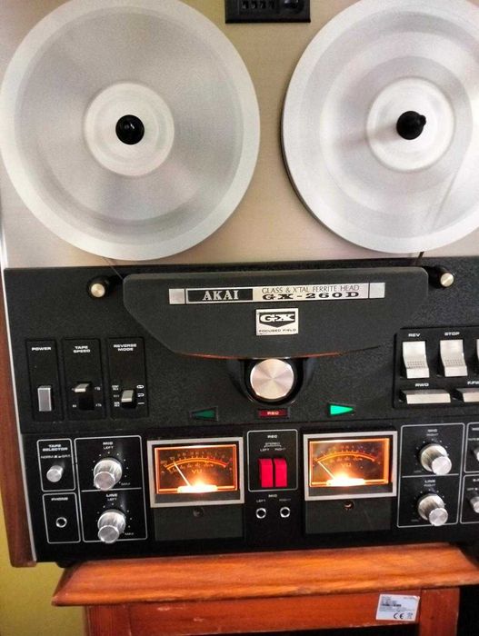 MAGNETOFON AKAI GX-260 D Auto Reverse Three-Motor Direct Drive