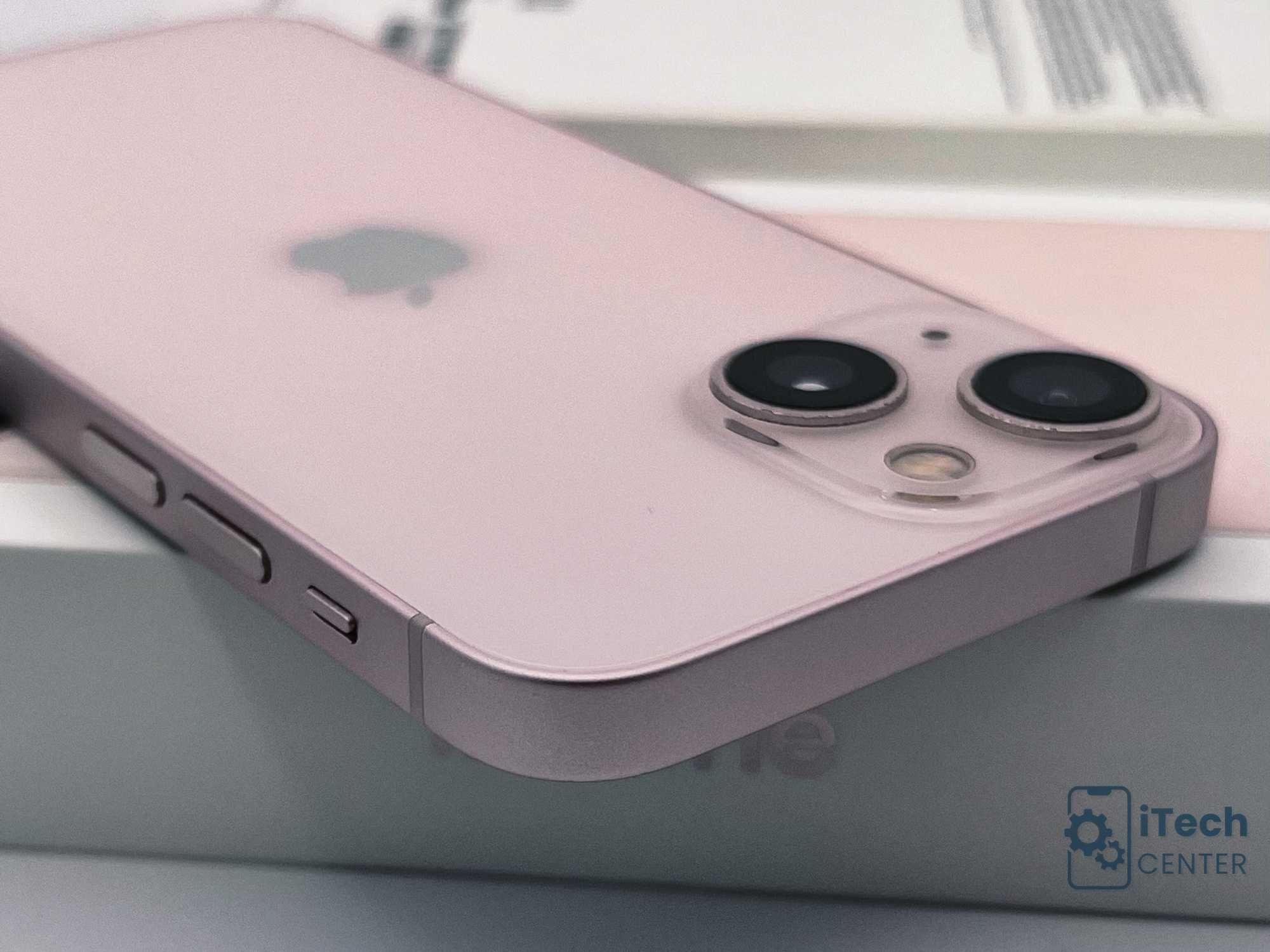 iPhone 13 mini, 128GB, Pink, 100% батерия, КАТО НОВ, 1г. ГАРАНЦИЯ!