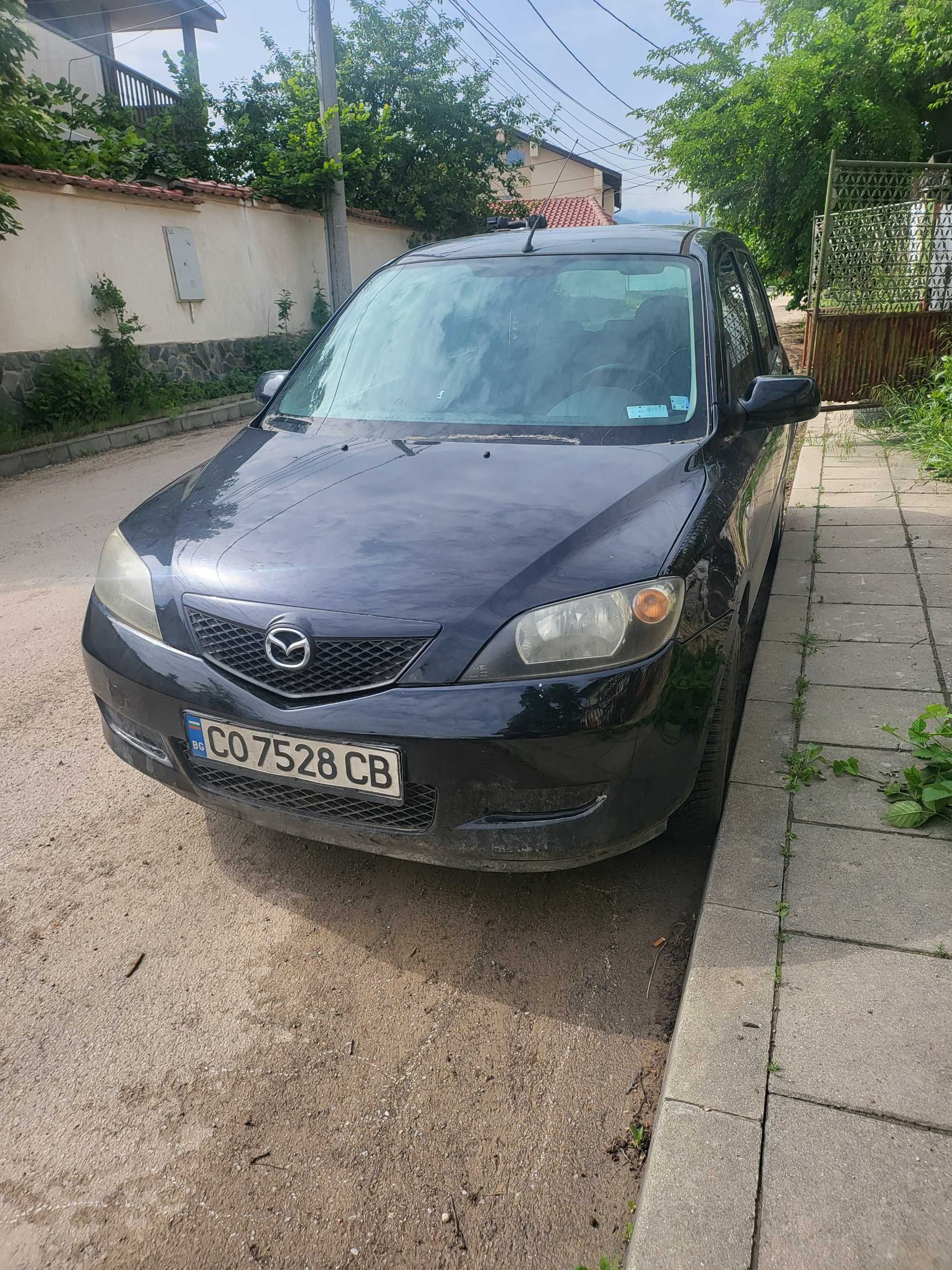 Мазда 2 за части 1,25 бензин ММ