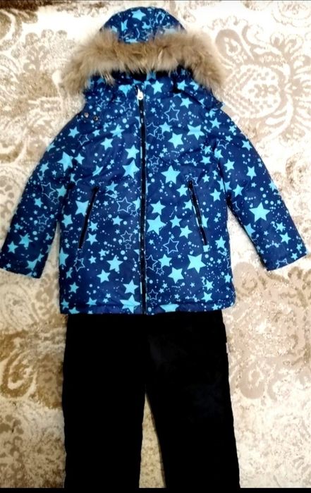 Продам зимний комплект, р-р 122
