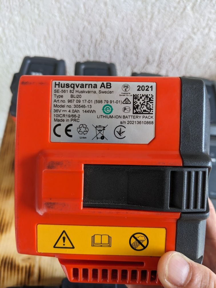 Acumulatori Husqvarna 36V BLi