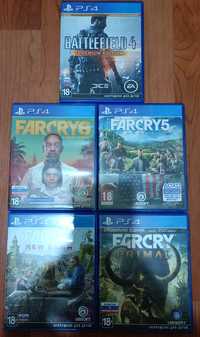 Far cry 5 Far cry 6 Battlefield 4 premium