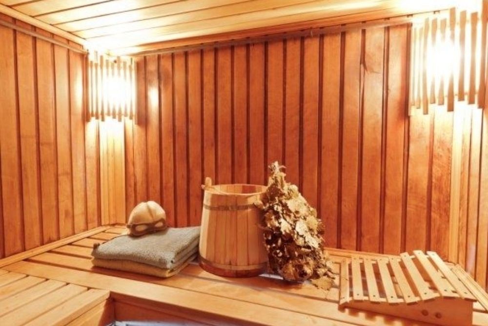 Баня, сауна на дровах