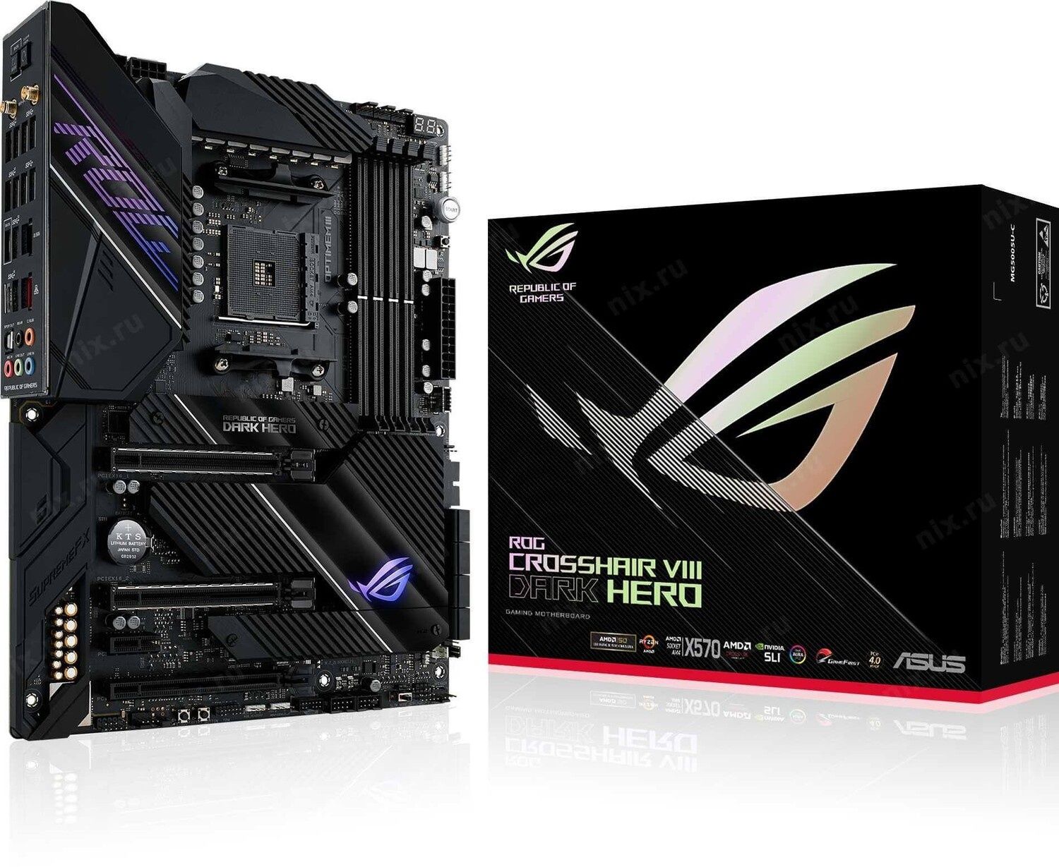 Ryzen9 5950x+x570 Asus ROG Dark hero 8+64gb ram 3600Mhz ddr4 hyper x.