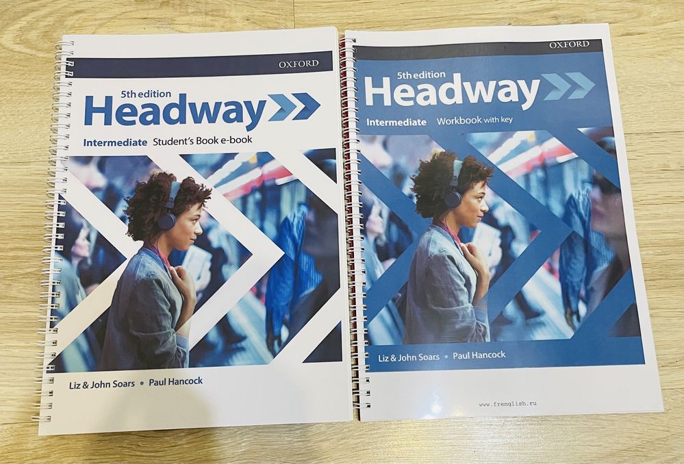 Headway 5th edition все уровни комплект students & work book