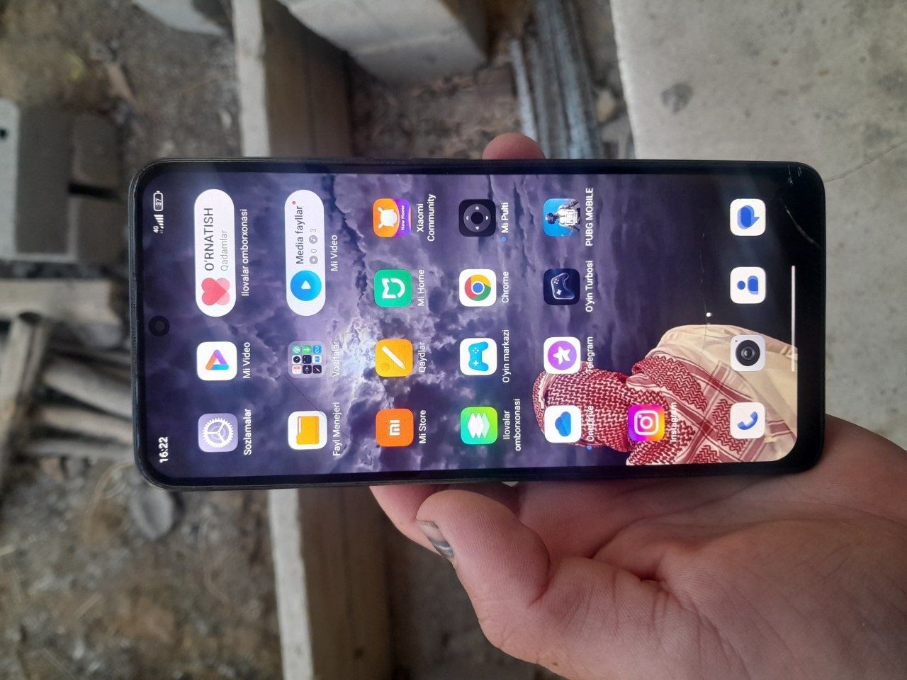 Redmi not 12pro 8+8ga 256 talik