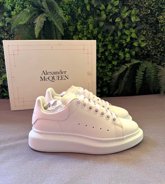 Alexander McQueen Men's Oversized Sneaker White