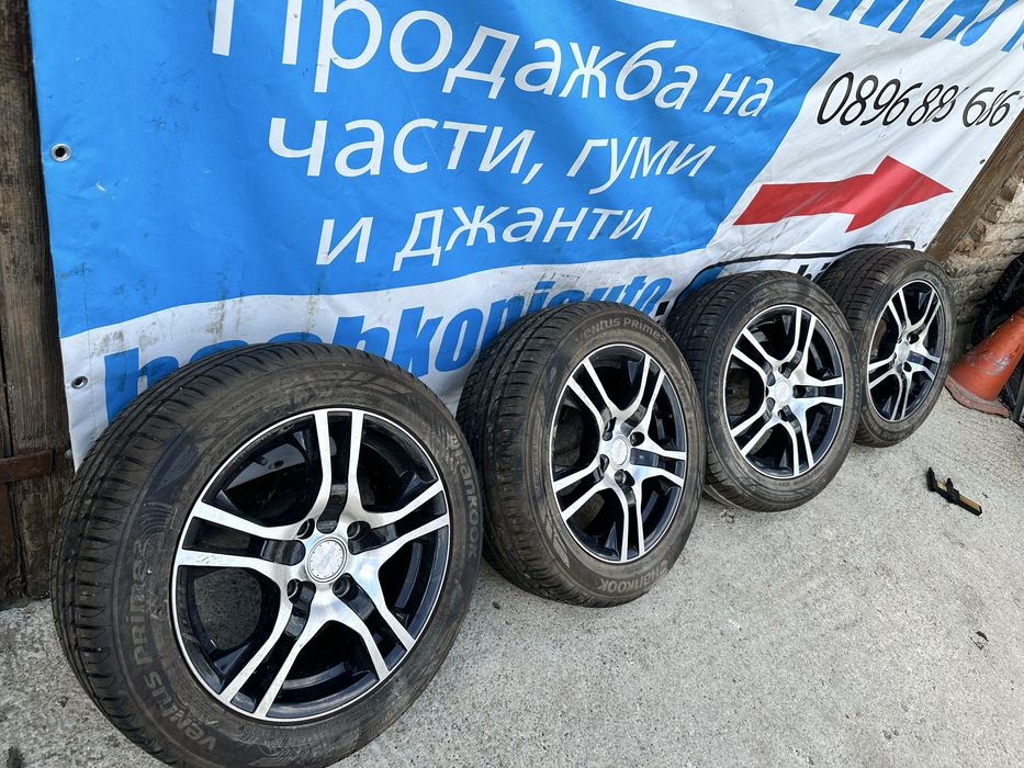 15 4х114.3 джанти с гуми