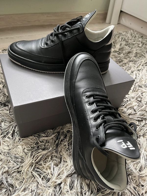 Adidași Filling Pieces – Low Top Bianco Jet Black