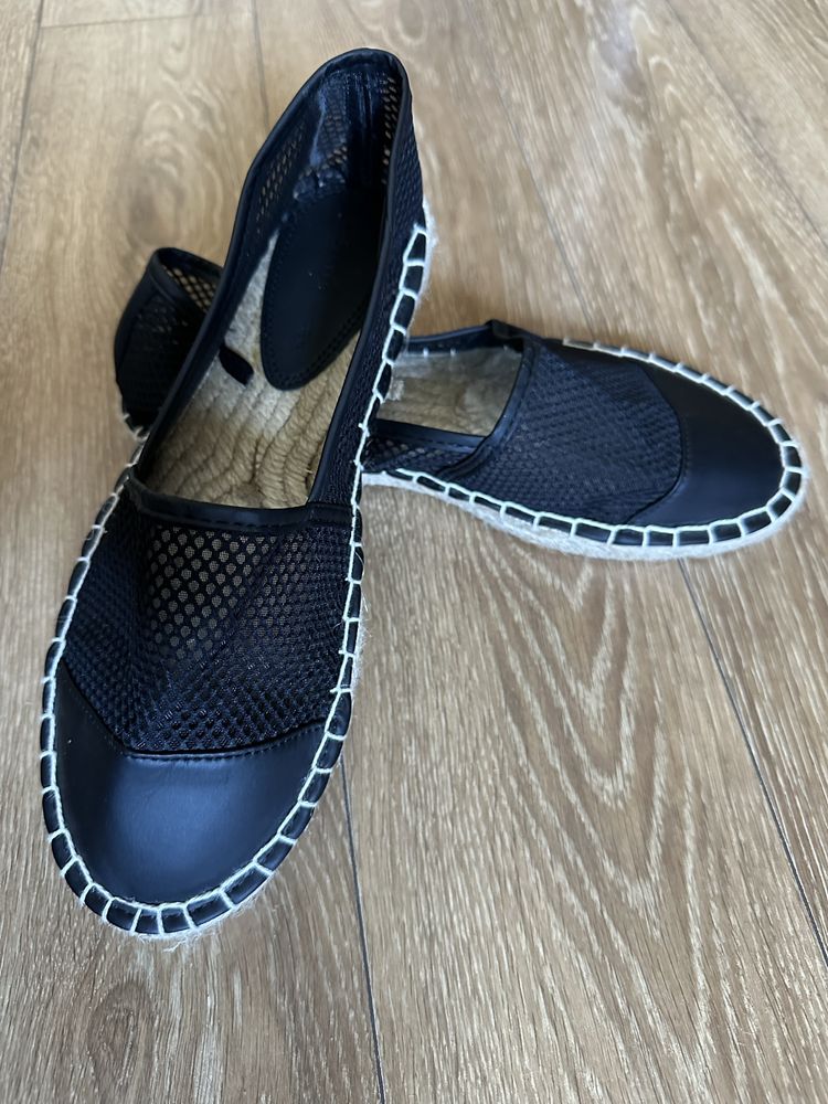 Espadrile negre