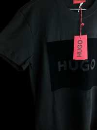 Черна мъжка тениска Hugo