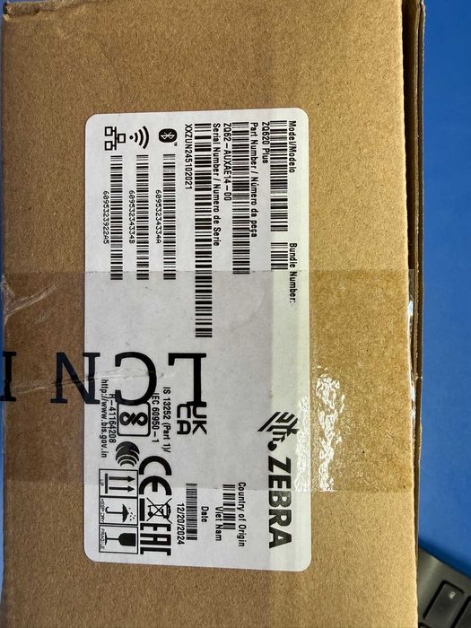 Imprimantă etichete portabilă Zebra ZQ620 Plus, nouă, sigilată