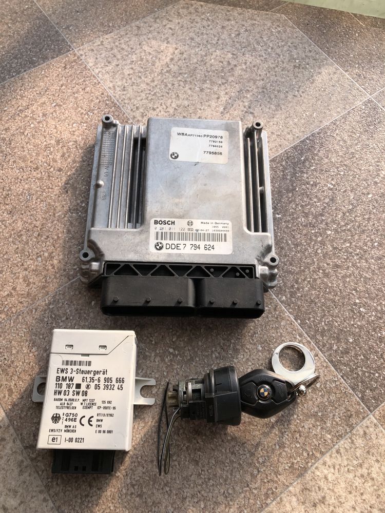 Kit Pornire Contact Cheie Bmw 320d E46 150CP Euro4 ECU EWS