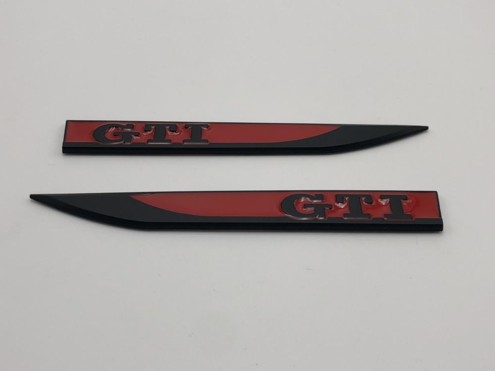 Embleme VW GTI aripi negru