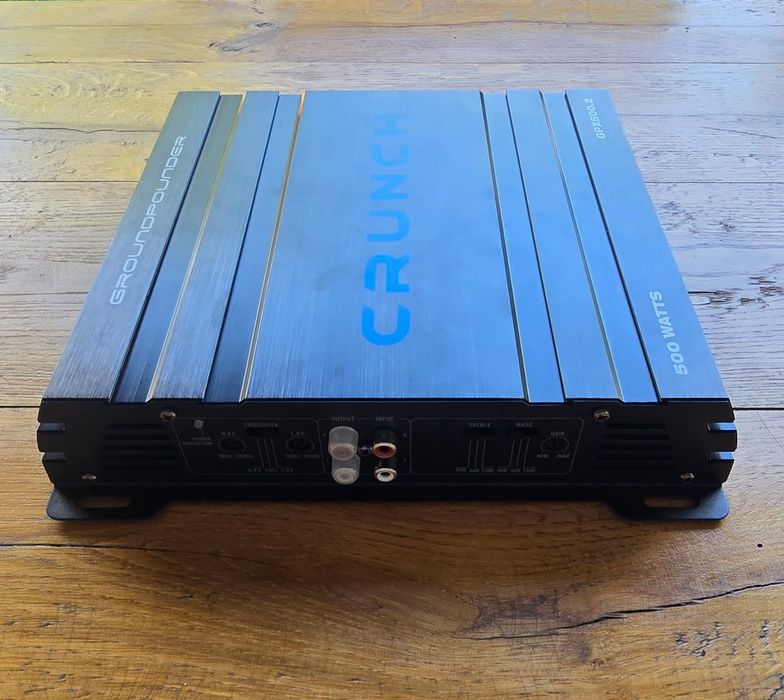 Amplificator auto CRUNCH 500 w ,250 w rms