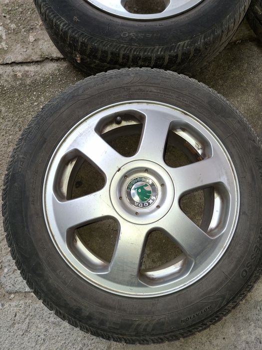 Джанти 15 цола 5×100. Оригинални за шкода  .