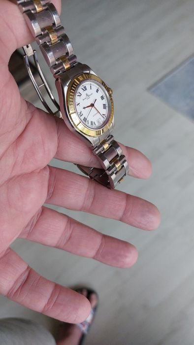 Baume&mercier ceas din aur si otel