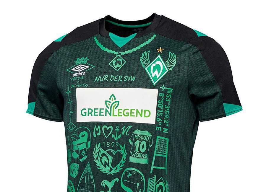 2021-22 Werder Bremen How Deep Is Your Love shirt