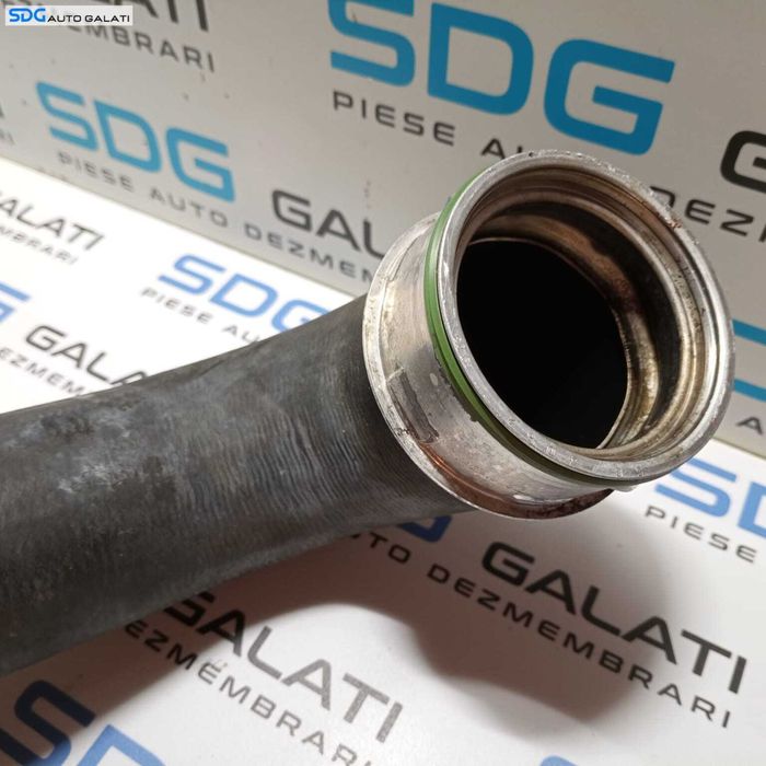 Conducta Presiune Aer Radiator Intercooler Turbo Turbina Turbosuflanta Skoda Superb 2 2.0 TDI CBBB 2008 - 2013 Cod 5N0145840F [2693]