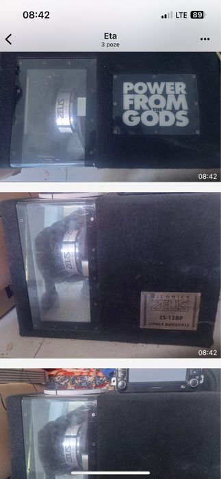 Vand subwoofer Hifonics Zeus