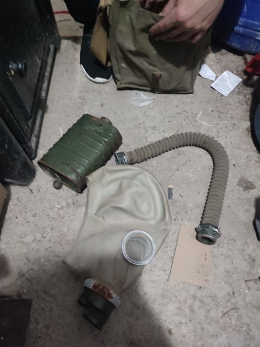 Masca gaz model vechi colecție