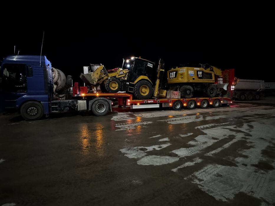 Camion bascula excavator buldo de Inchiriat