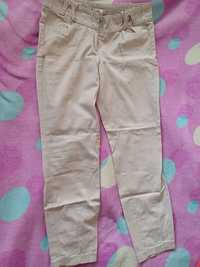 Pantaloni crem Orsay