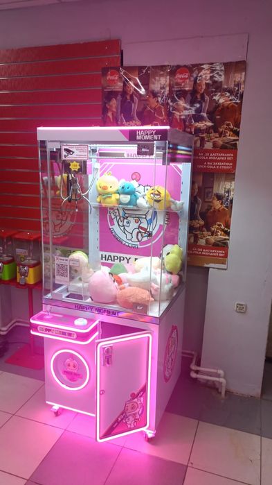 Срочно продается хватайка с местом,игровой аппарат,готовый бизнес