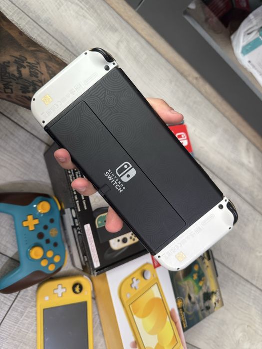 Nintendo Switch Zelda Edition + игри ,Nintendo switch lite